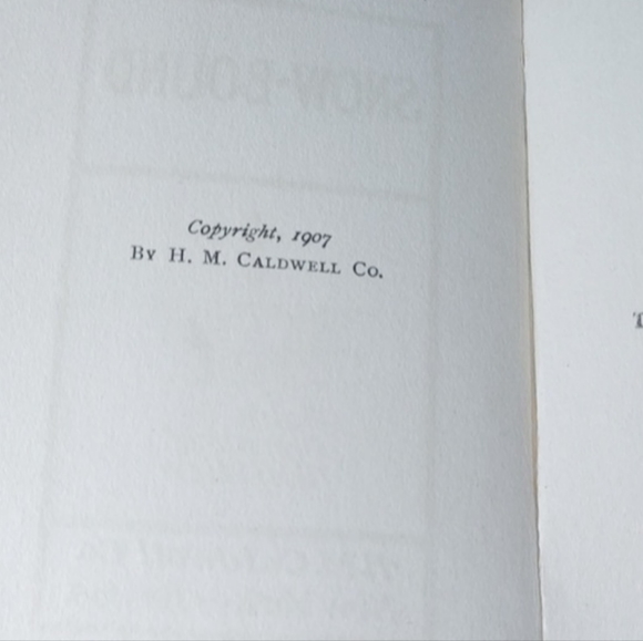 Snow Bound John Greenleaf Whittier Copyright 1907 by H.M. Caldwell Co. - Picture 6 of 14